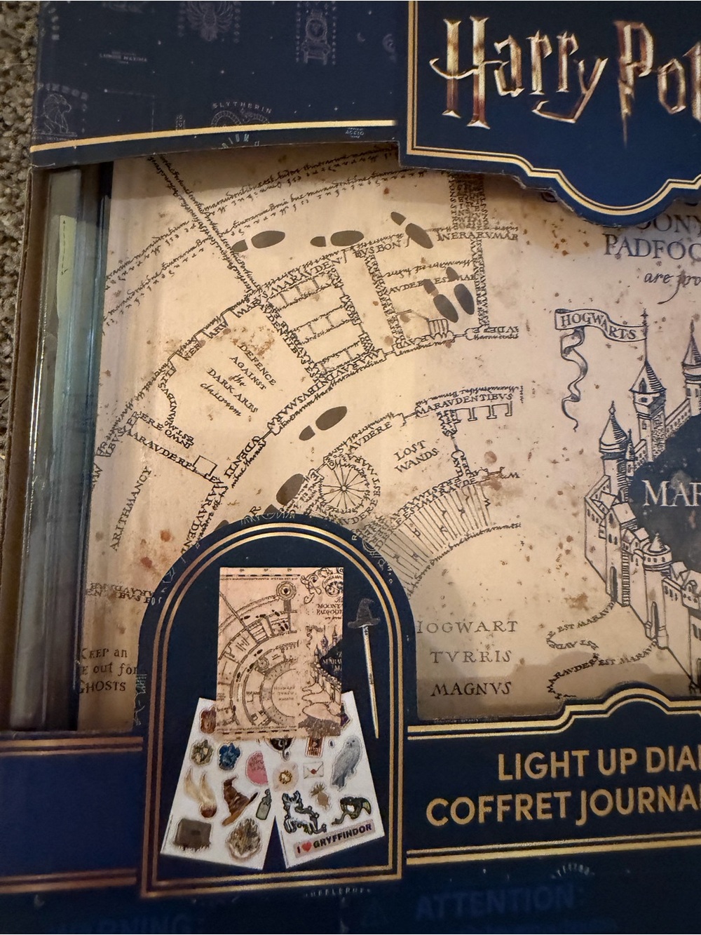 Harry Potter Light Up Diary Set NIB! - Picture 3 of 16